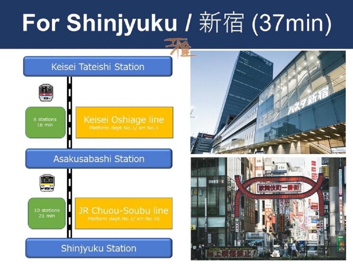 Vacation Rental Miyabi/Downtown/Tokyo Airport Экстерьер фото
